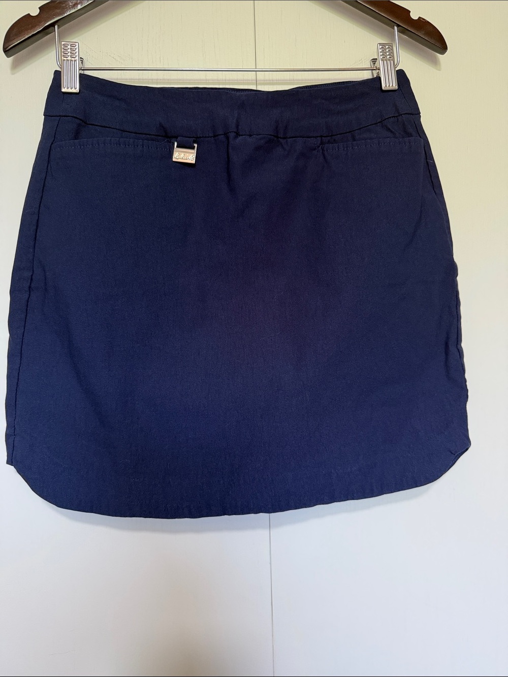 Lulu-B Navy Blue Mini Skirt